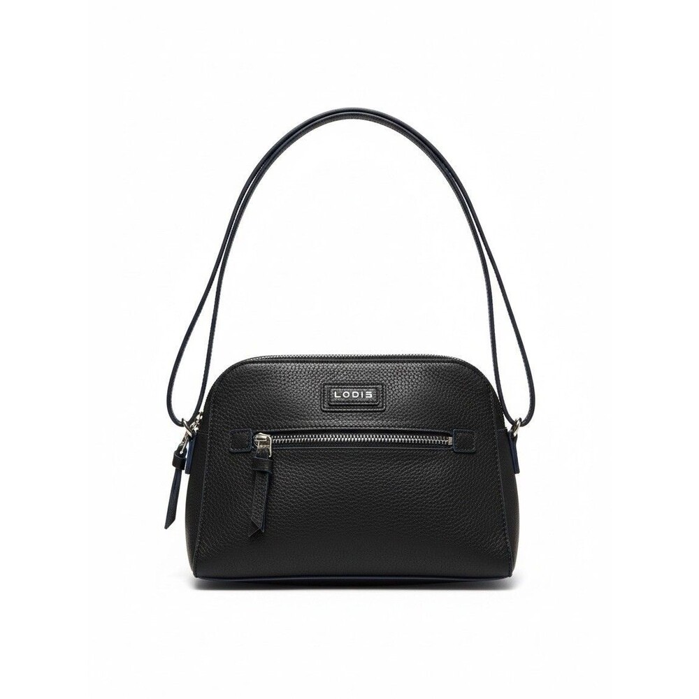 LODIS Charlotte Black Pebbled 100% LEATHER SMALL CROSSBODY, HANDBAG, PURSE